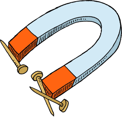 جذب المغناطيس جذب المغناطيس